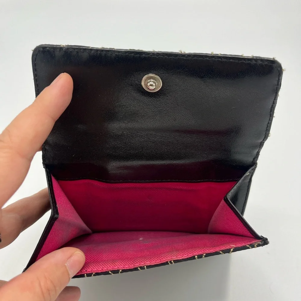 Kate Spade Black and Gold Wallet